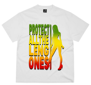 PROTECT ALL LENG ONES TEE WHITE